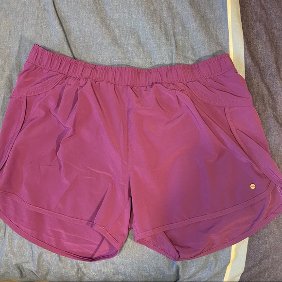 Athletic Purple Shorts - Picture 5 of 7